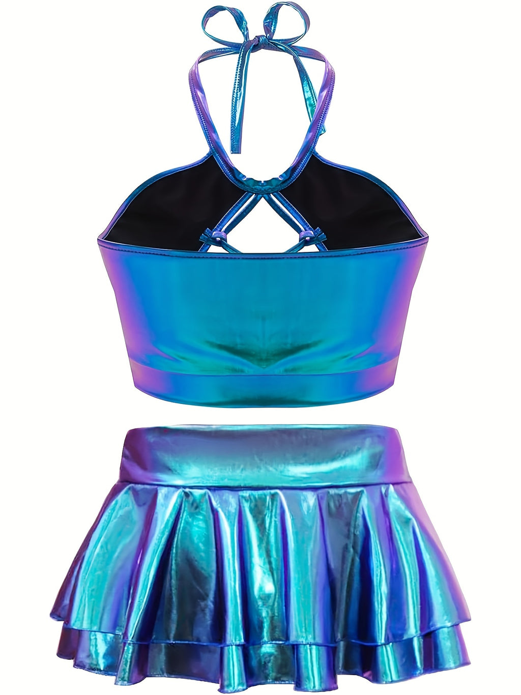 2 Pcs Holographic Alien Laser Fit