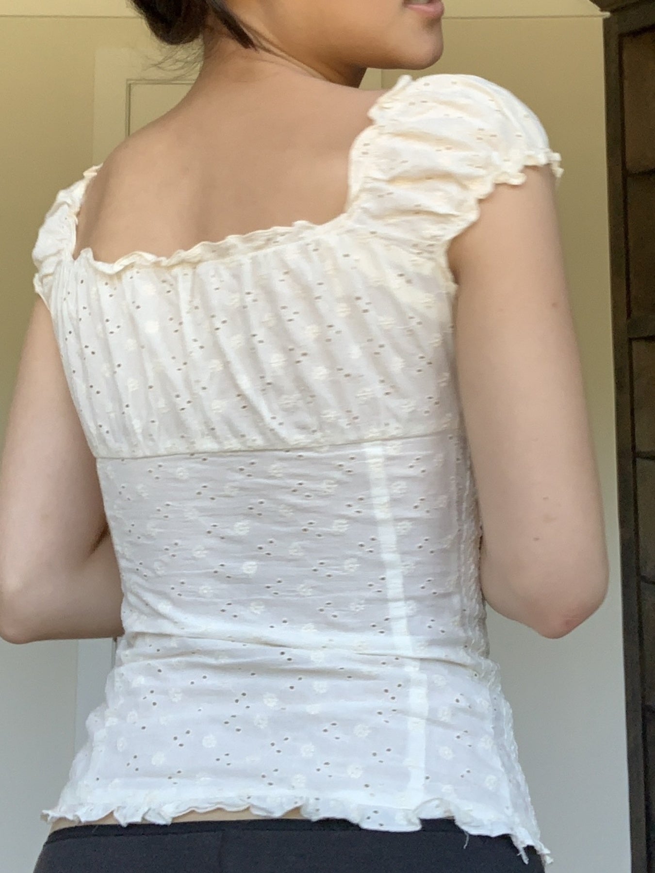 Alice Fairy Puff Short Sleeve Blouse