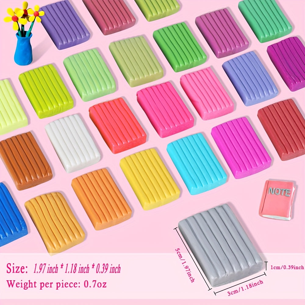 62 Colors Polymer Clay Kit