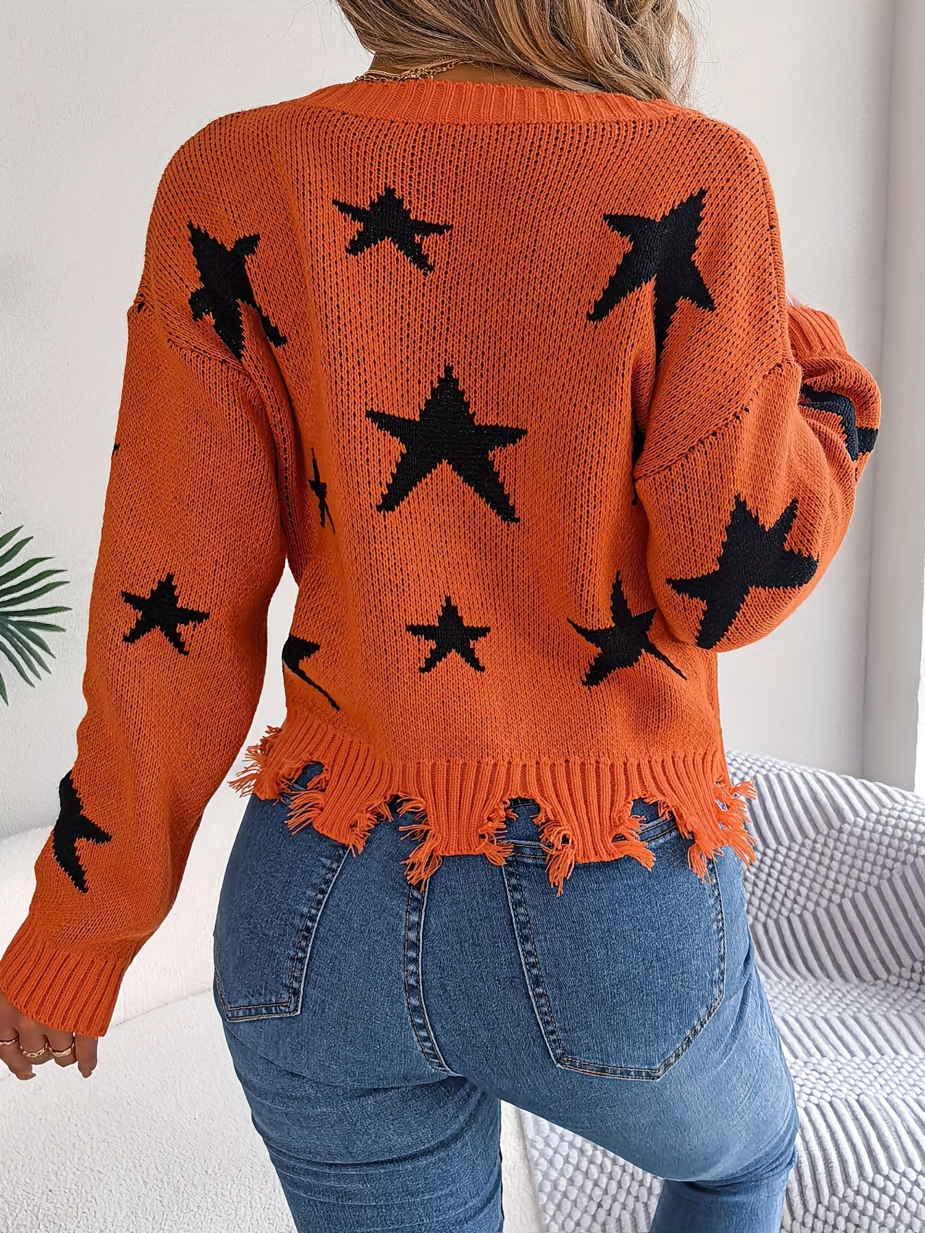 Stary Distressed Sweater