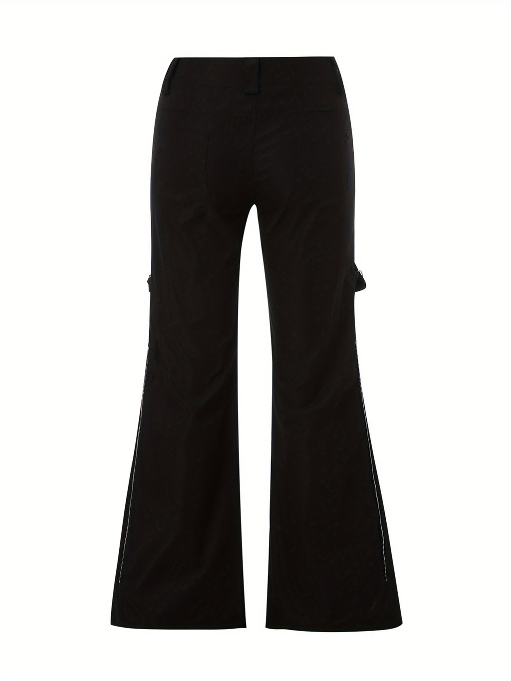 Tied UP Low-Waist Wide-leg Trousers