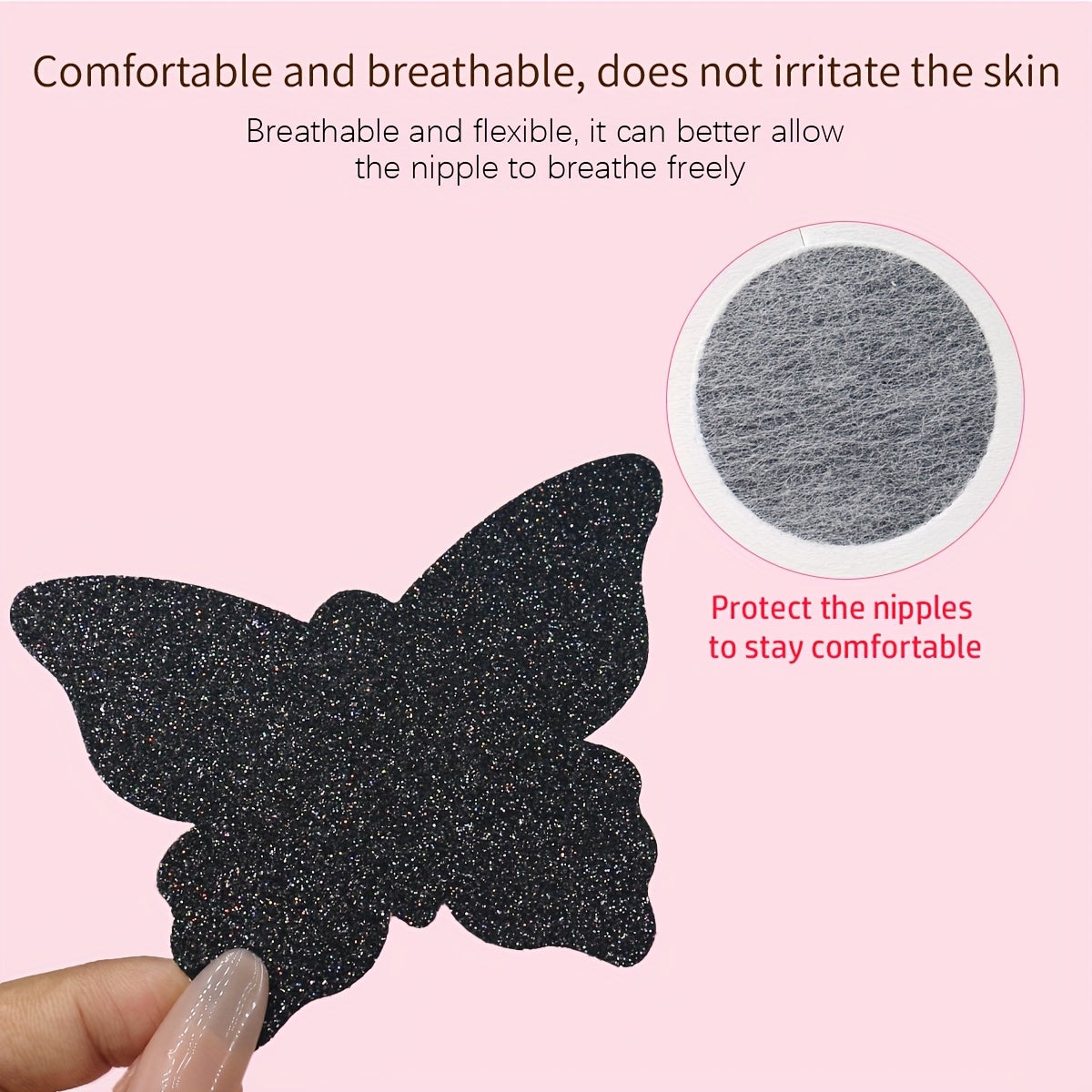 12 Pairs Holographic Neon Nipple Pasties