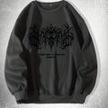 Skeleton Thorns Graphic Sweatshirt