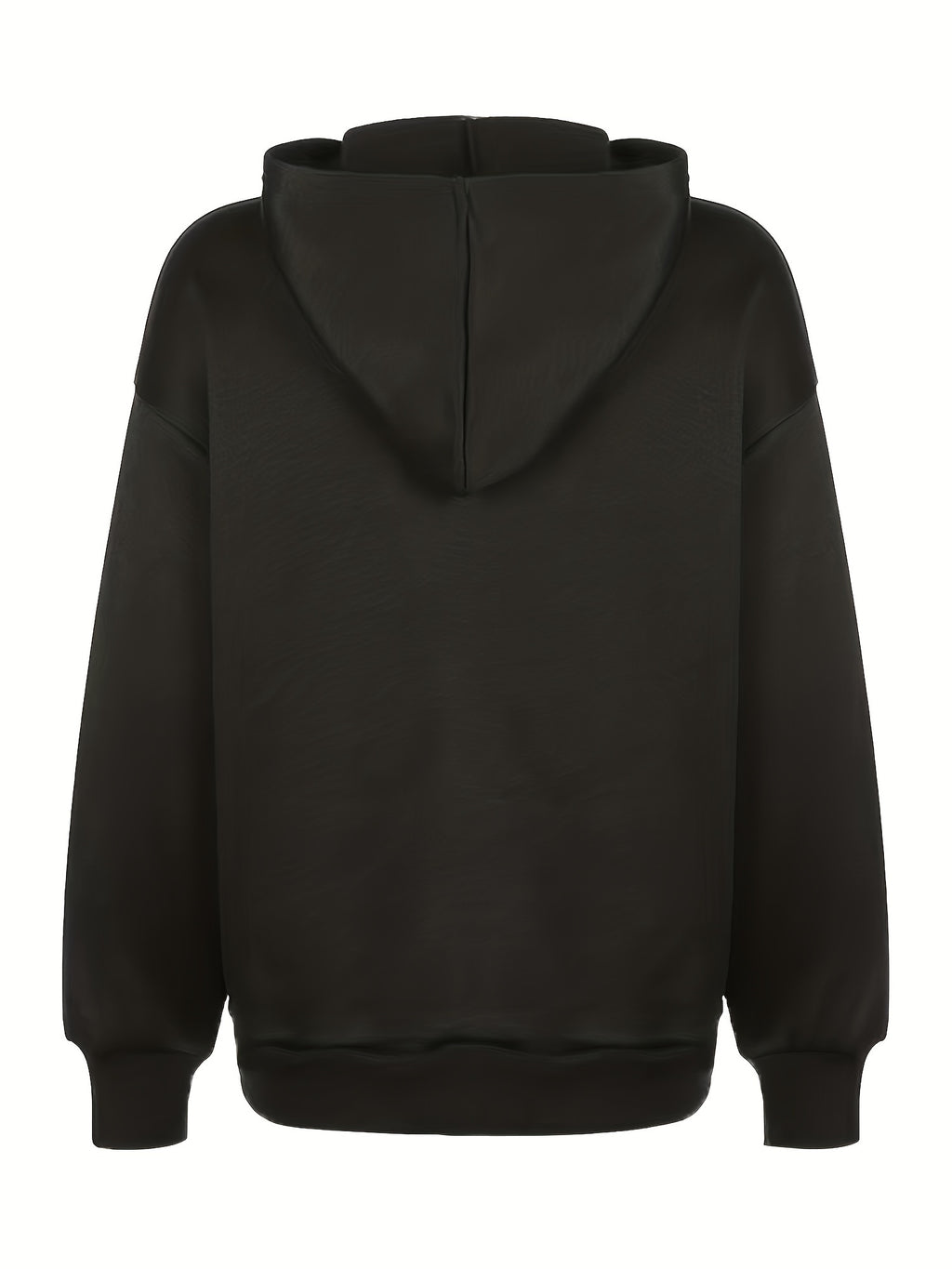 Skull & Floral Print Zip Up Hoodie