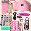 15-in-1 Stainless Steel Nail Art Tool Set
