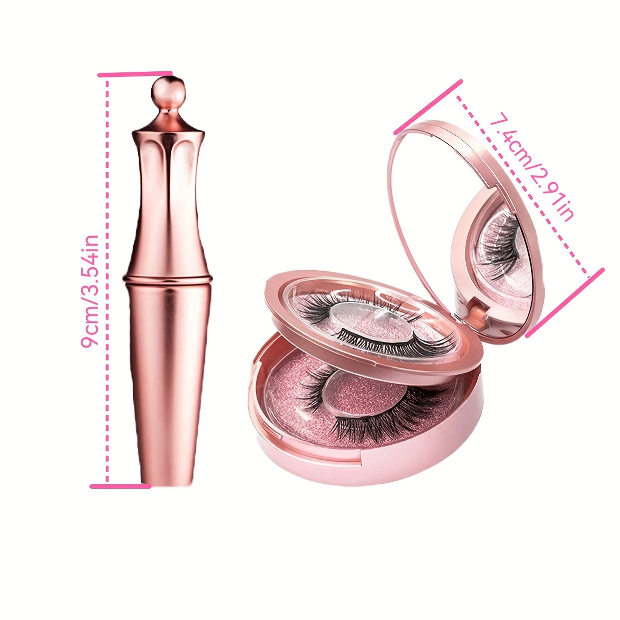 5 Pairs 3D Magnetic Eyelashes