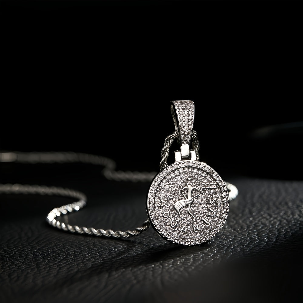 14k Gold Plated Zodiac Coins Necklace