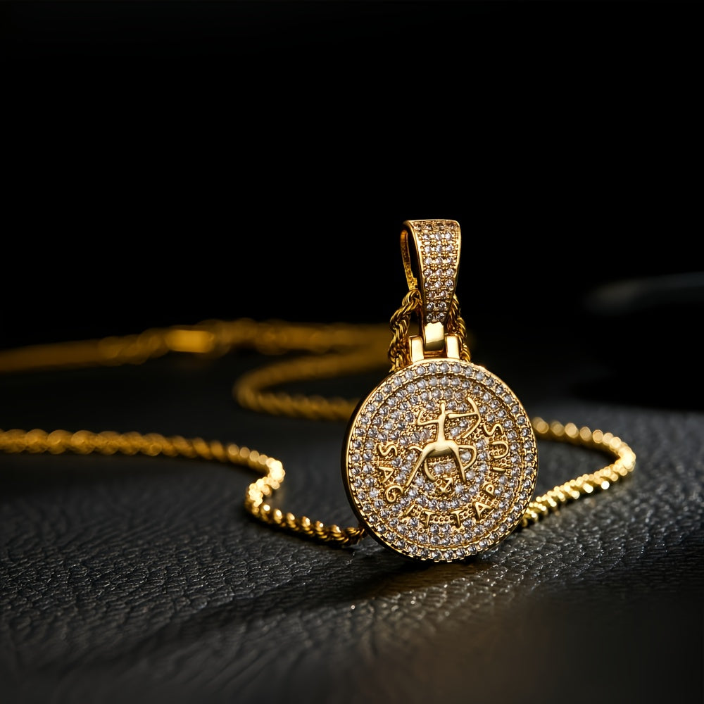 14k Gold Plated Zodiac Coins Necklace