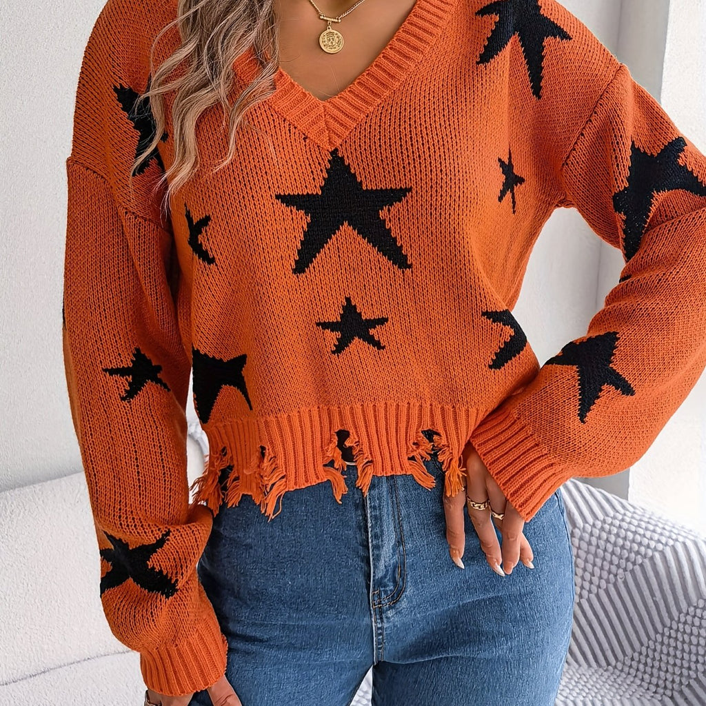 Stary Distressed Sweater