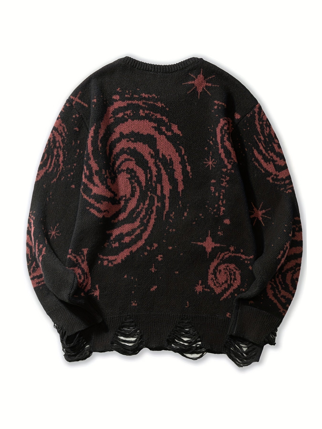 Knitted Galaxy Pattern Sweater
