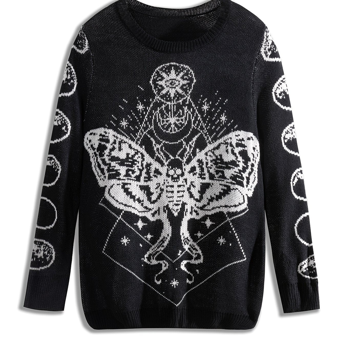 Magical Moth Crew Neck Sweater
