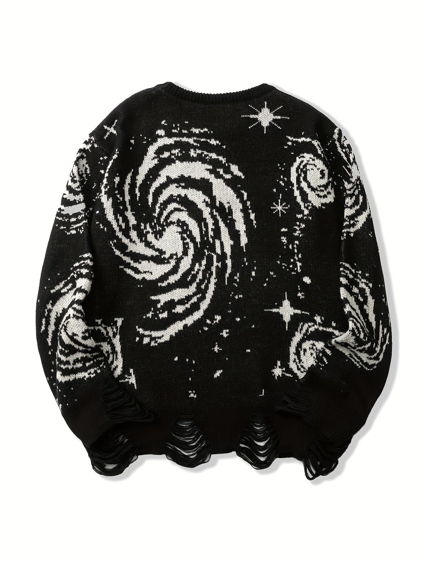 Knitted Galaxy Pattern Sweater