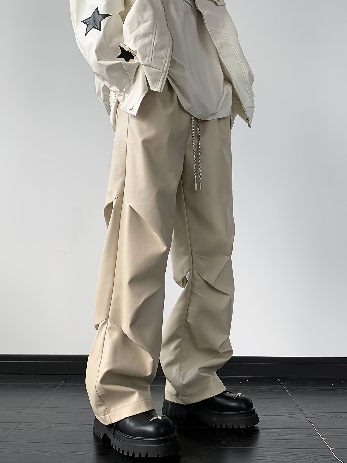 Get Loose Faux Leather Pants