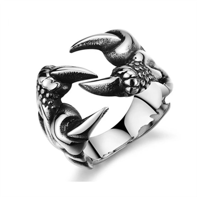 Adjustable Dragon Claw Ring