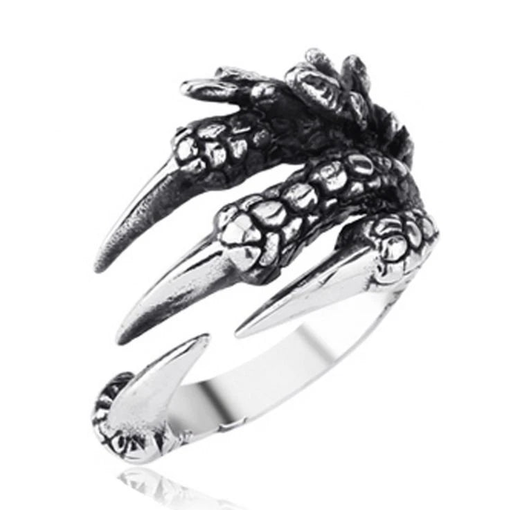 Adjustable Dragon Claw Ring