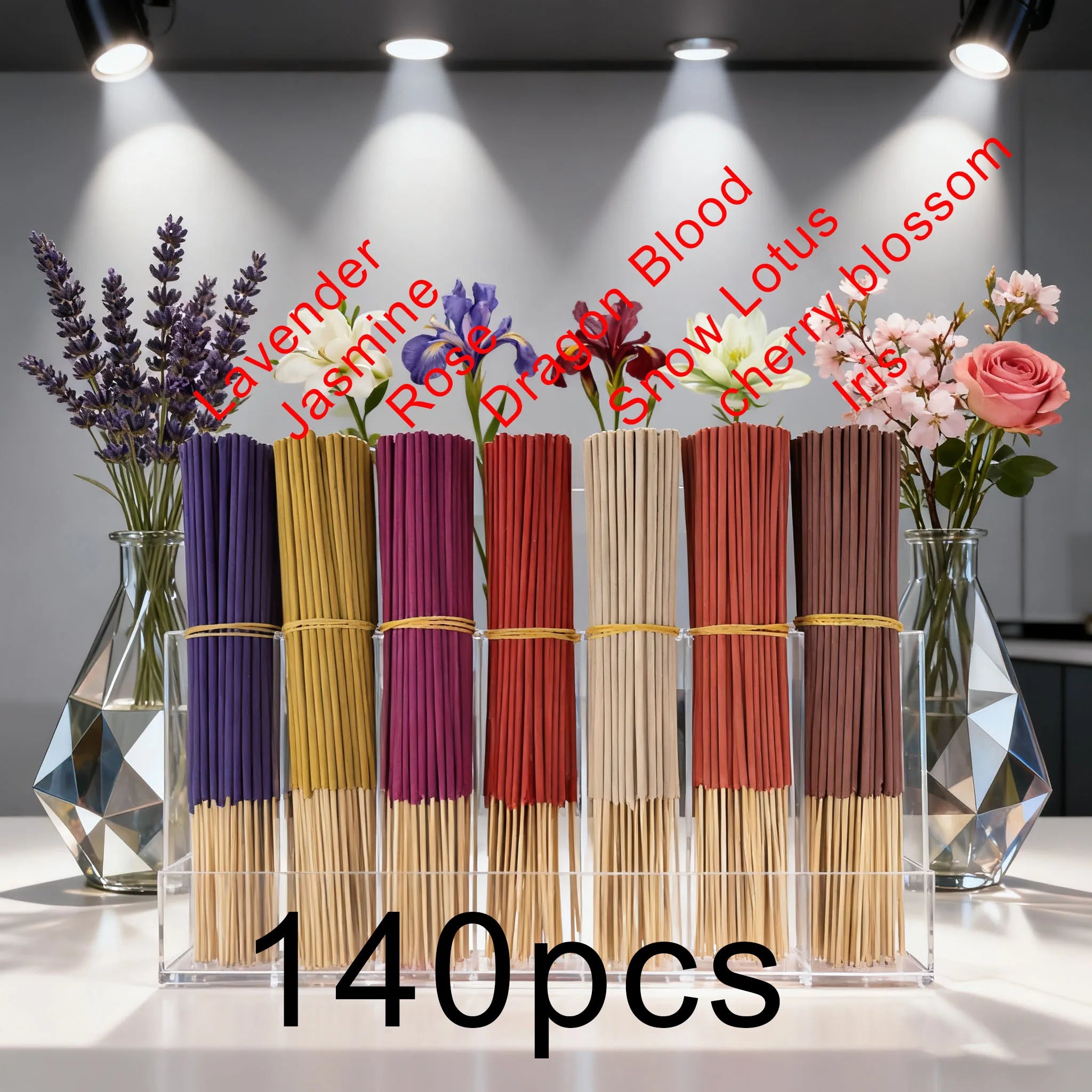 7 Sets of 140 Incense Sticks