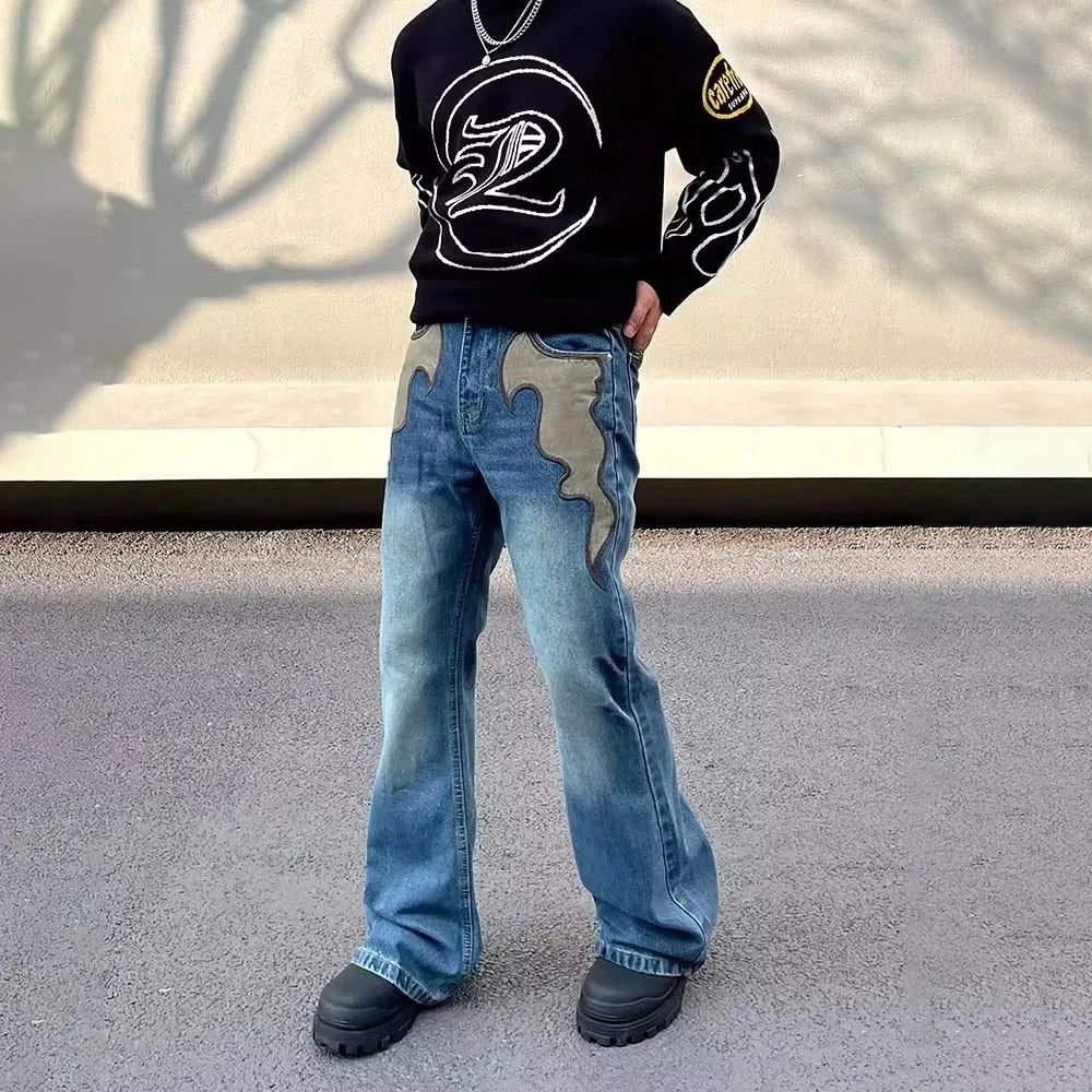 Western Micro Flared Jeans