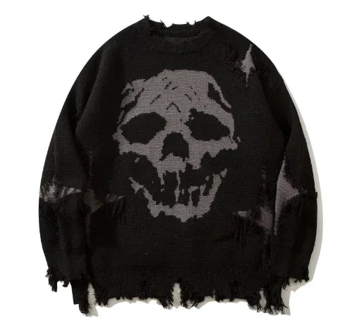 Shredded Horror Knit Sweater