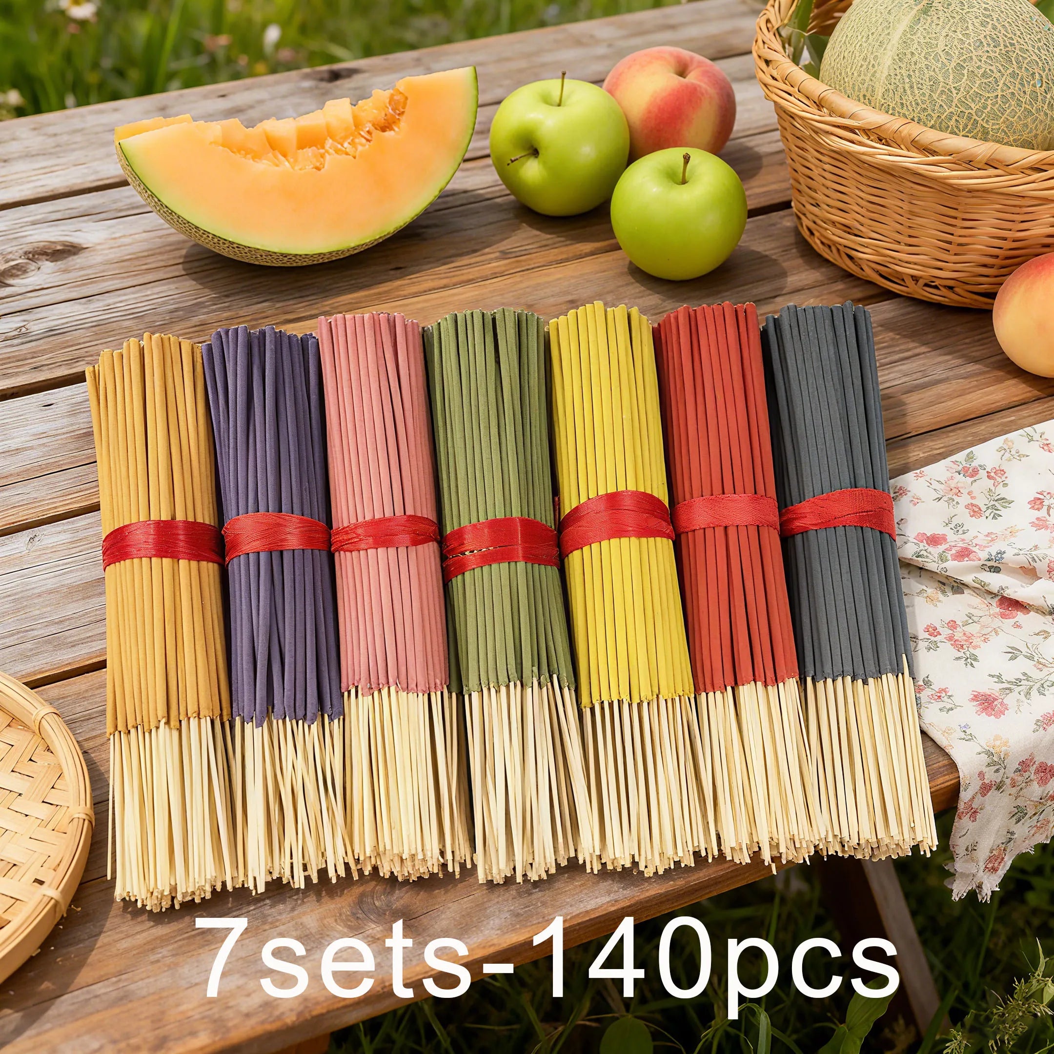 7 Sets of 140 Incense Sticks