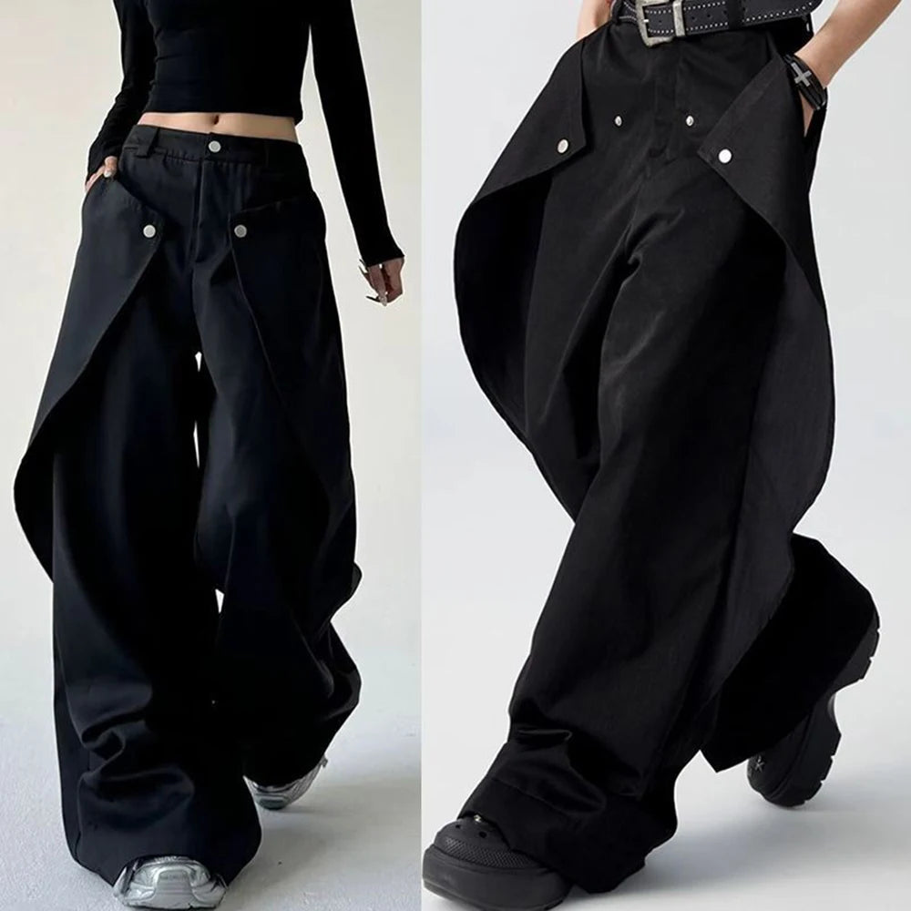 Old Money Double-Layer Pants