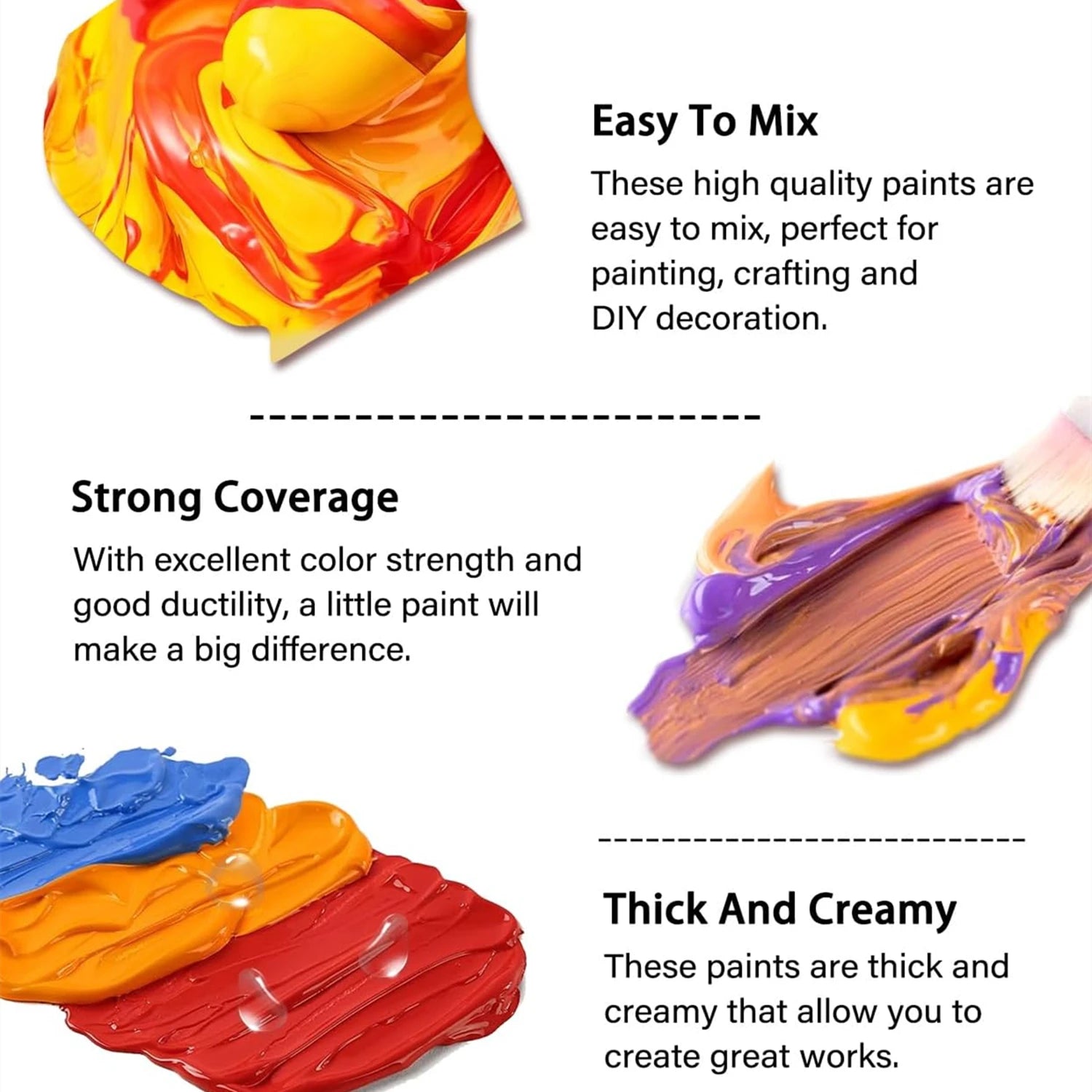 Colorful Fabric Paint Set