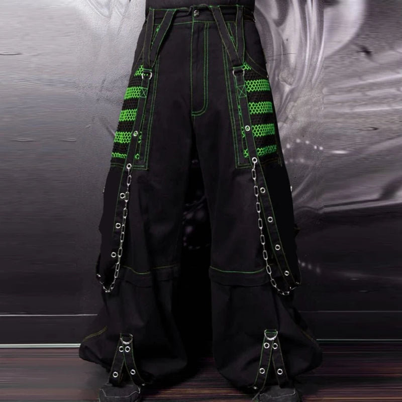 Cybergoth Princess Cargo Pants