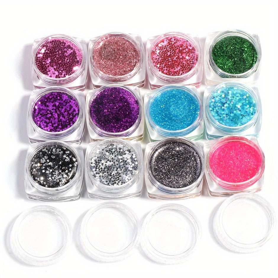 3pcs Face and Body Gel Glitter Set