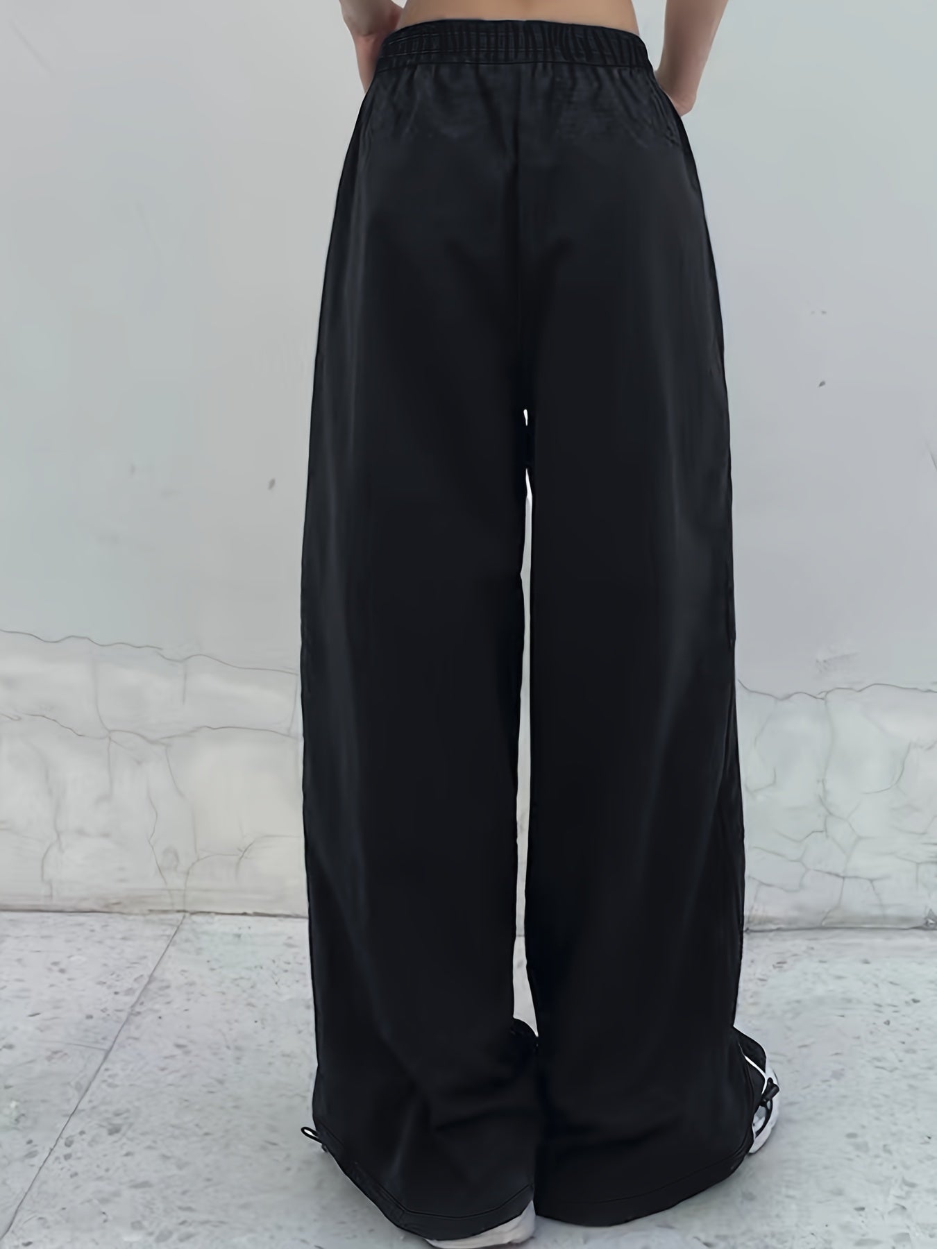 Star Print Loose Sweat Pants