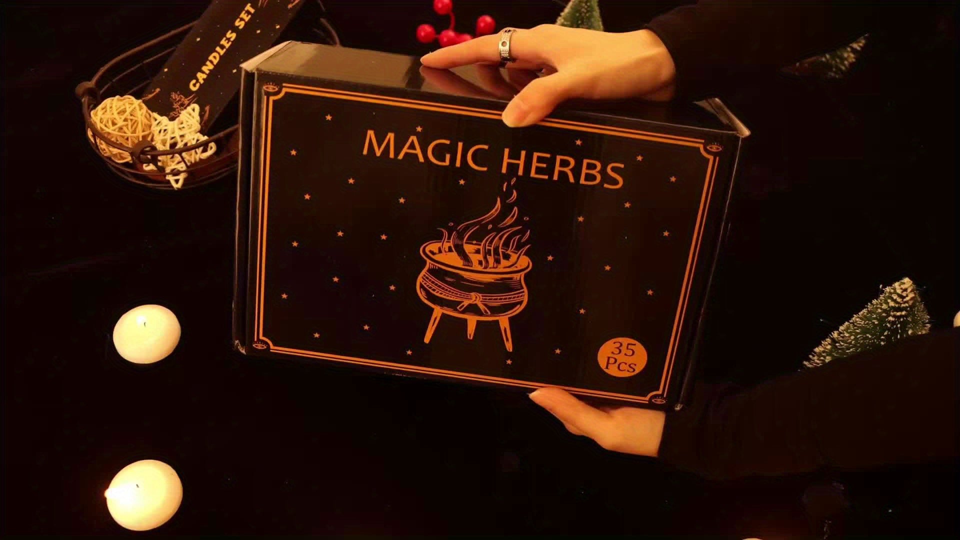 38pcs Witchcraft Supplies Kit