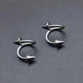 2 Piece Spike Demon Stainless Steel Lip Rings