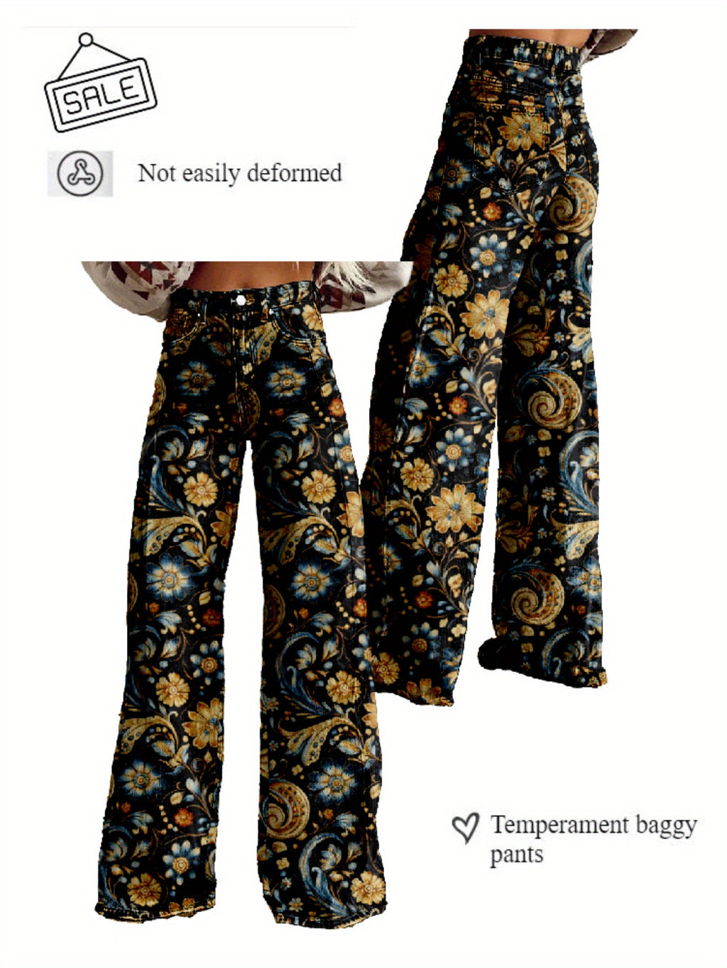 Whimsy Print Pants