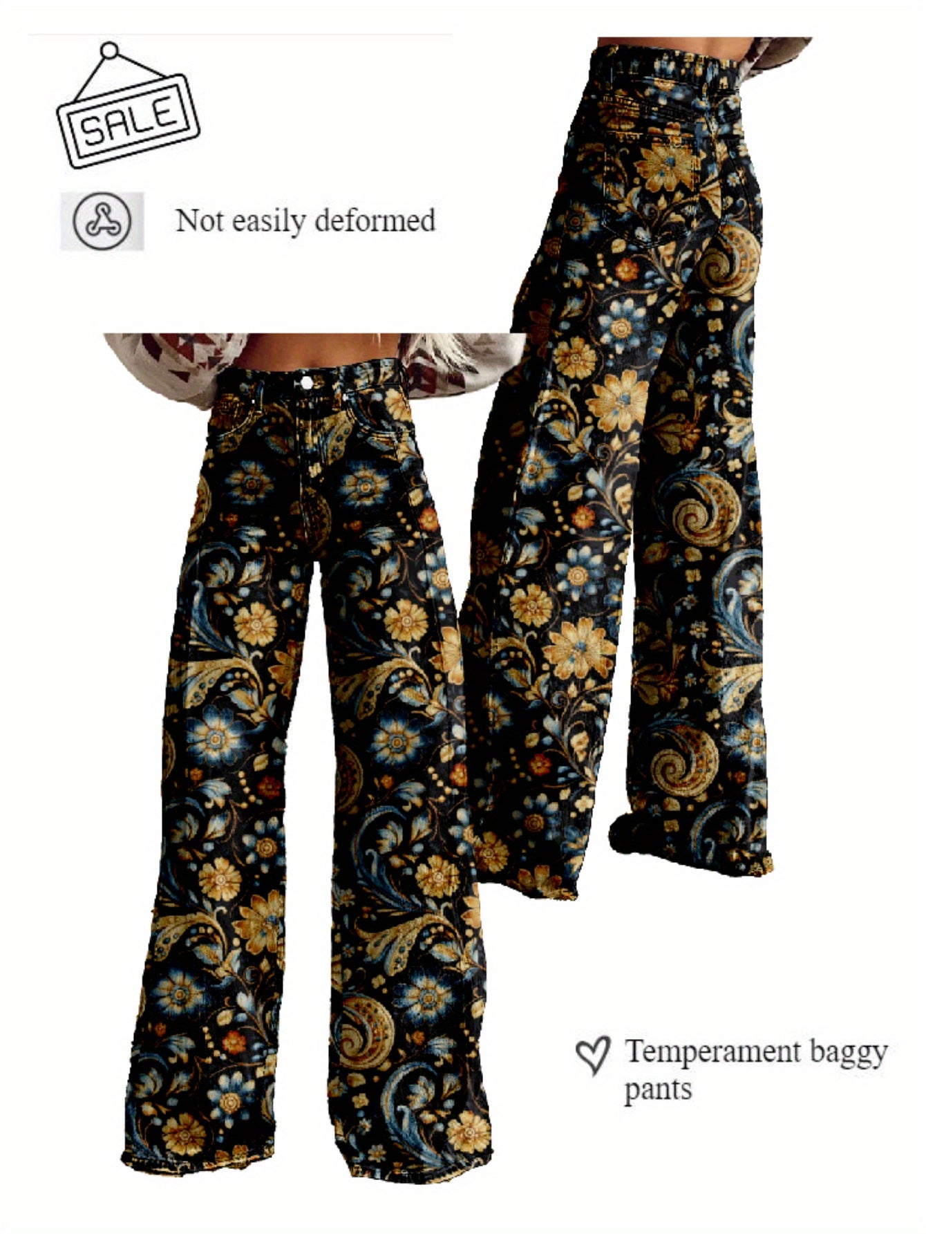 Whimsy Print Pants