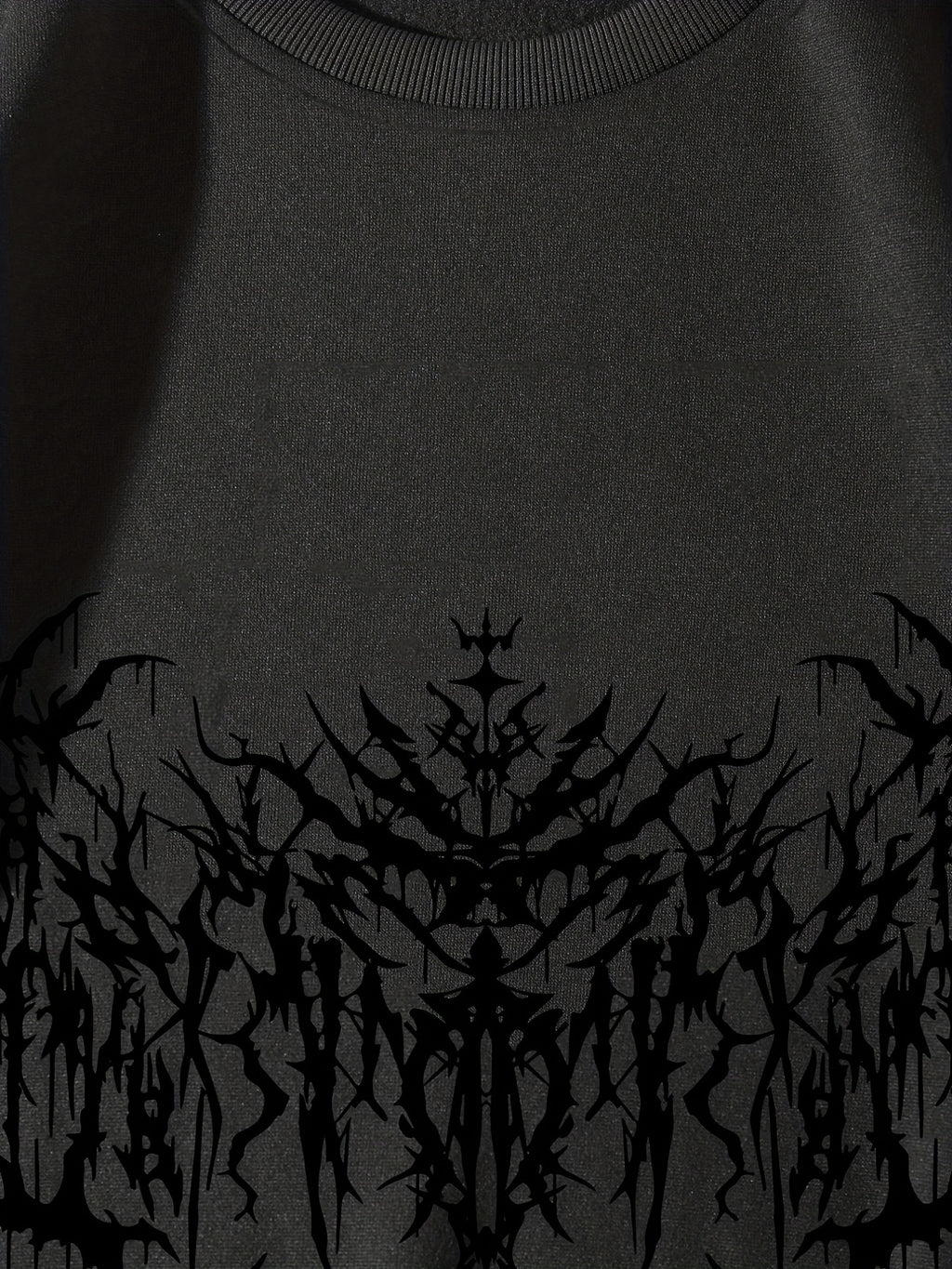 Skeleton Thorns Graphic Sweatshirt