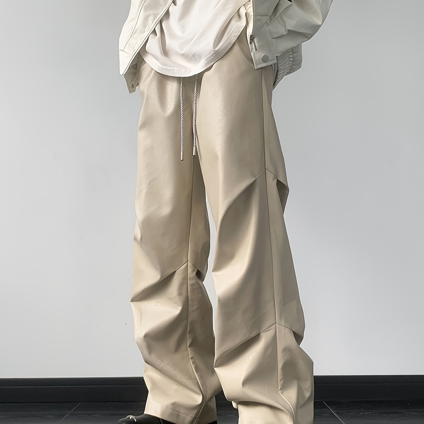 Get Loose Faux Leather Pants