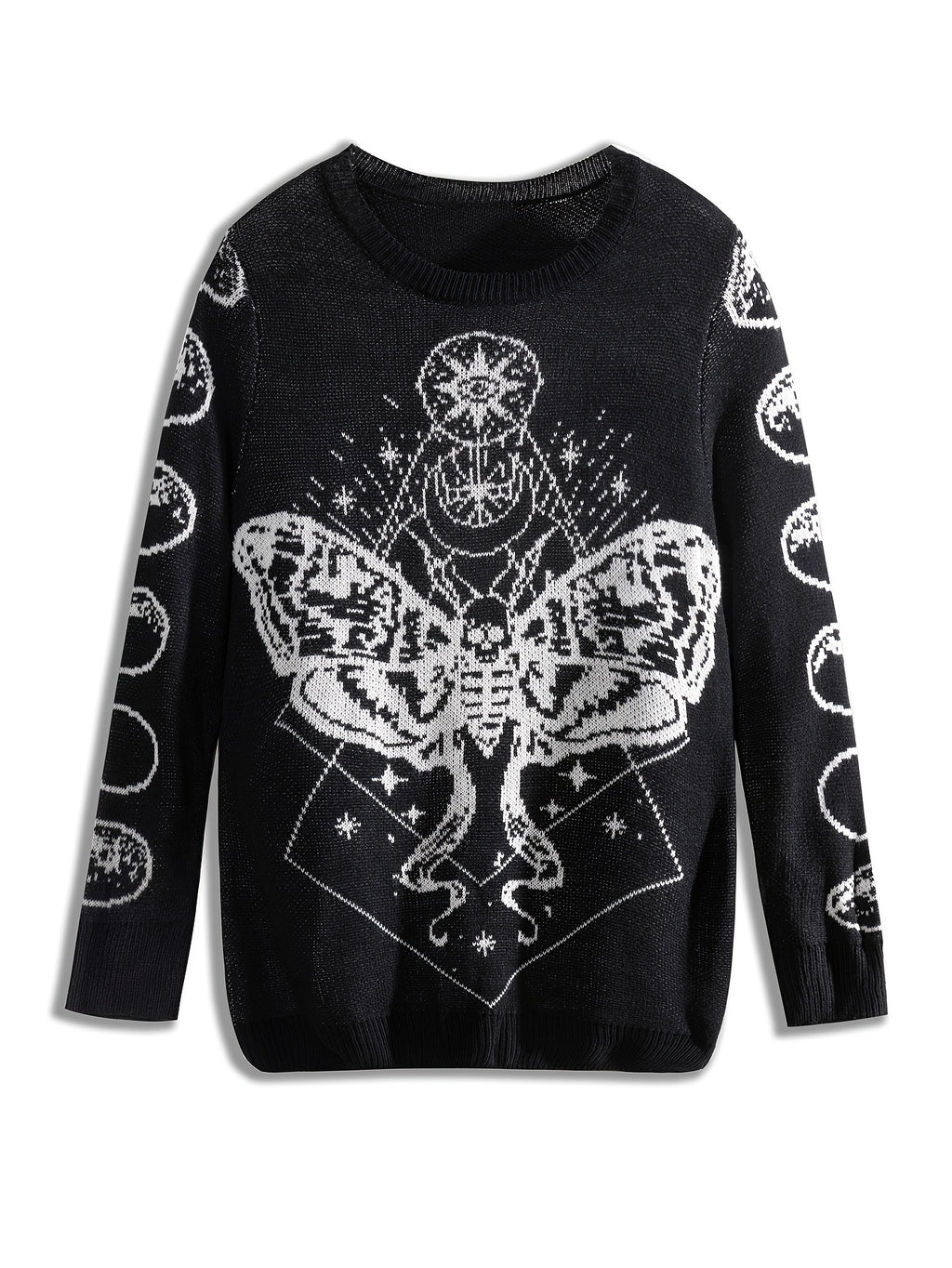 Magical Moth Crew Neck Sweater