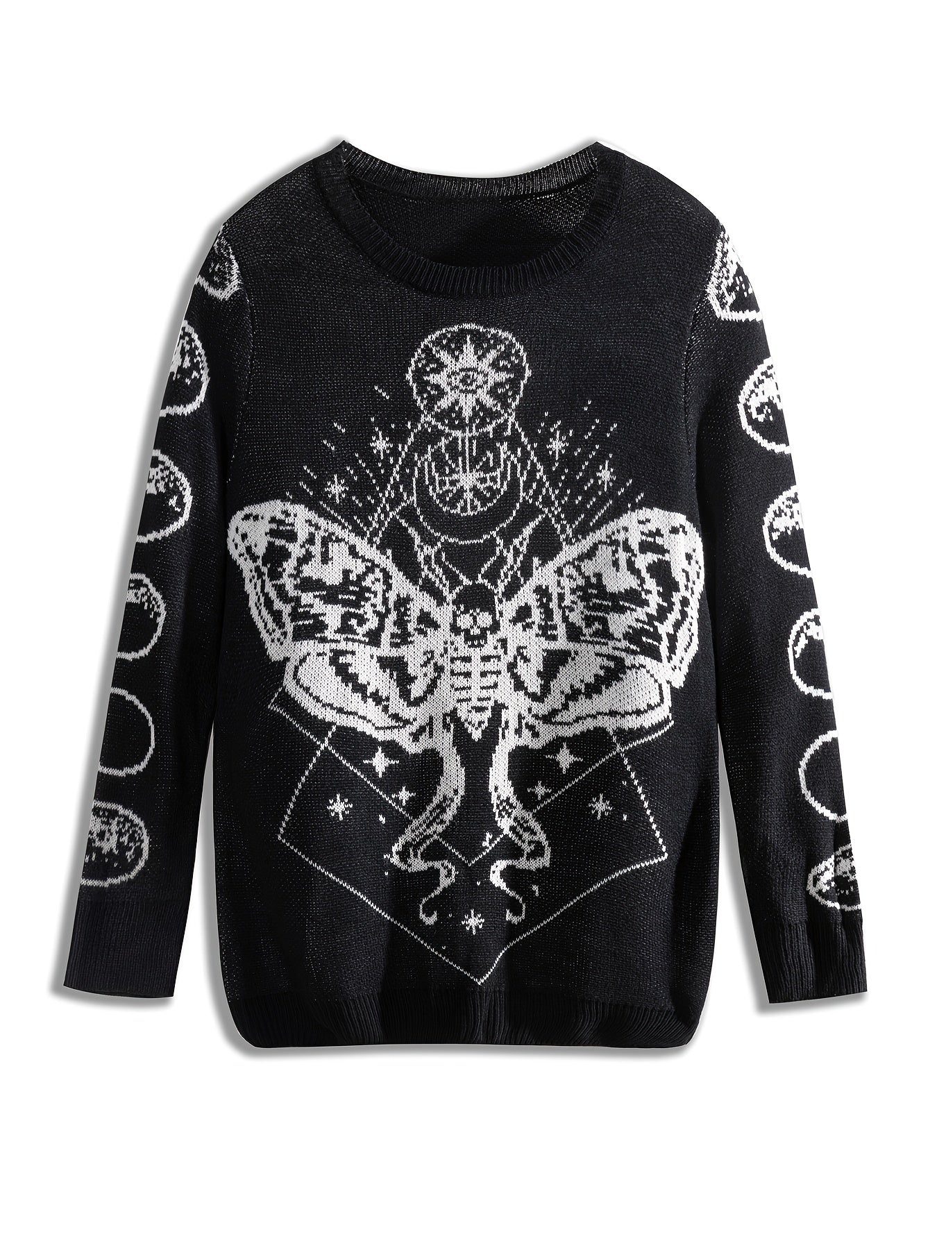 Magical Moth Crew Neck Sweater