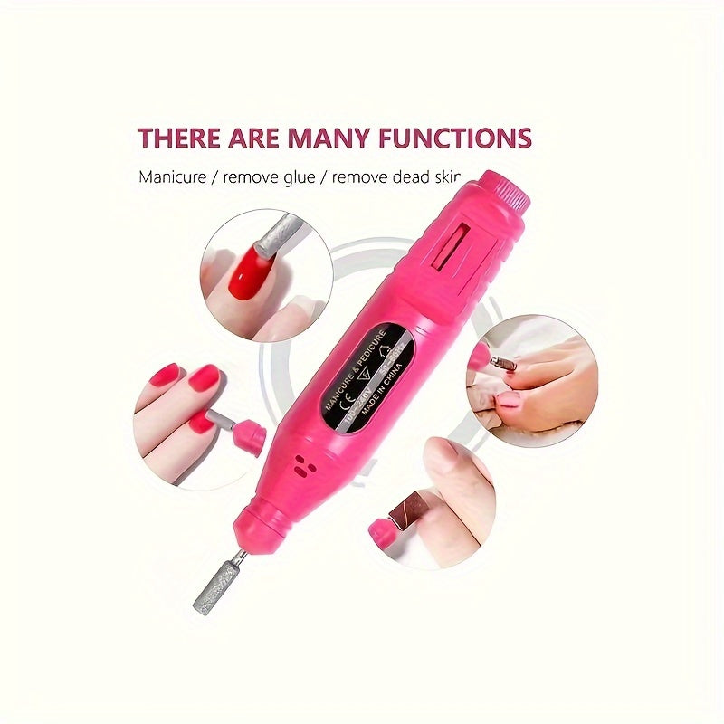 15-in-1 Stainless Steel Nail Art Tool Set