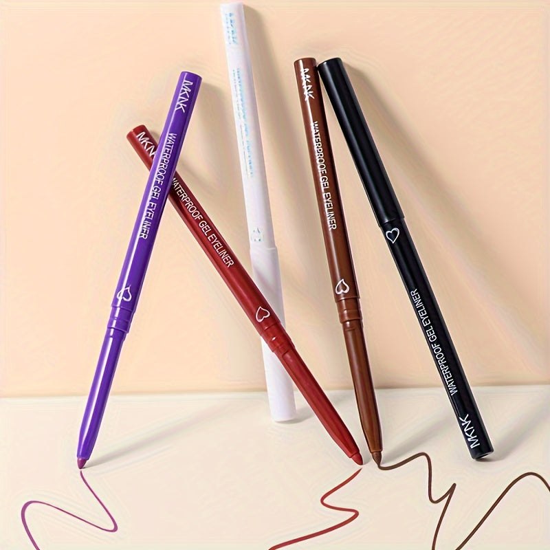 5 Color Waterproof Eyeliner Pen