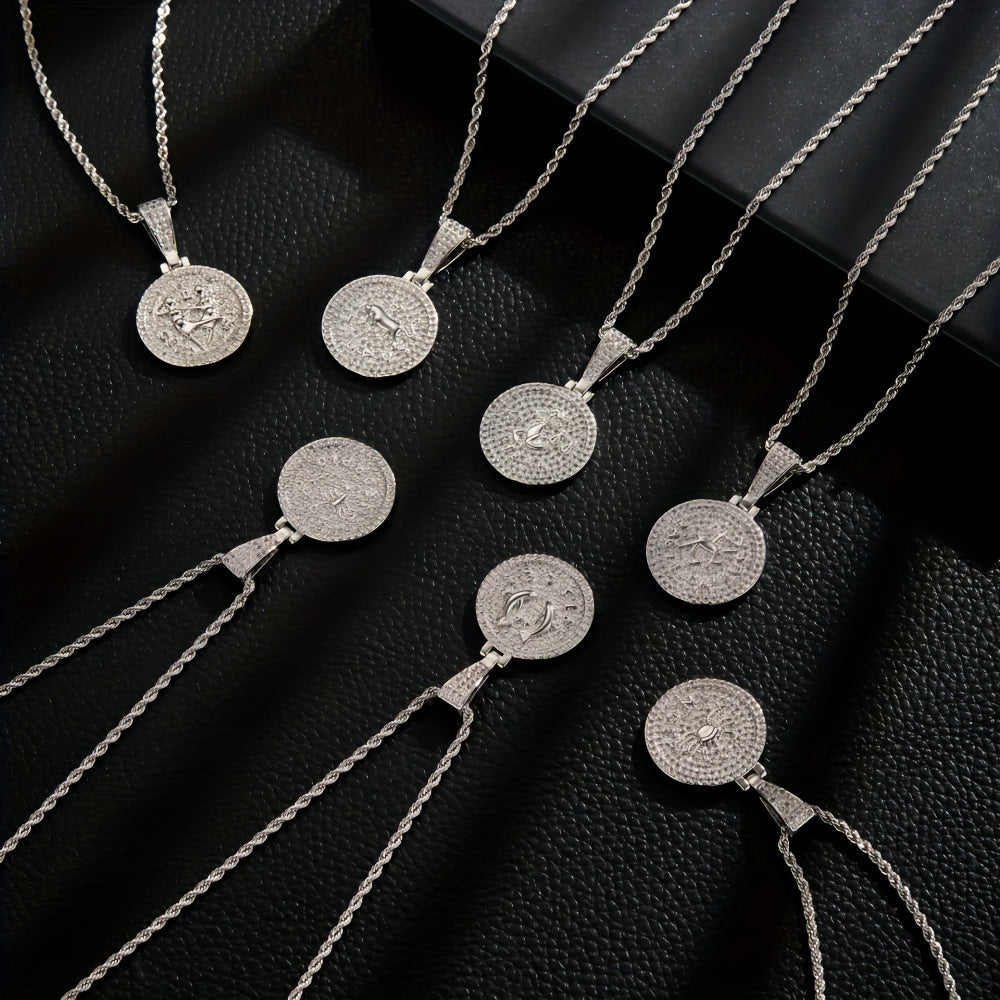 14k Gold Plated Zodiac Coins Necklace