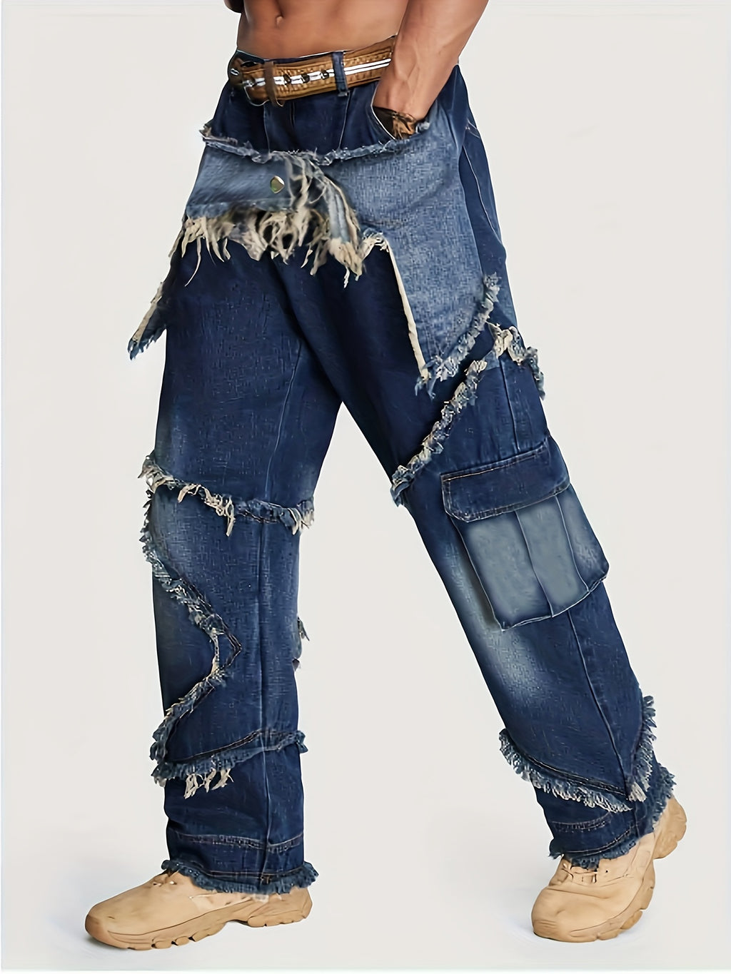 Raw Edge Jeans