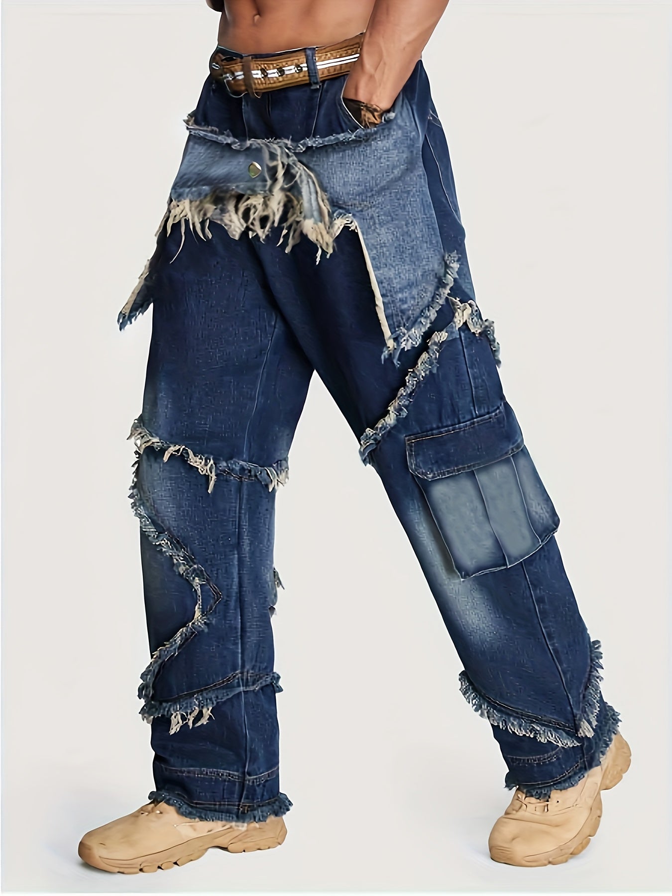 Raw Edge Jeans