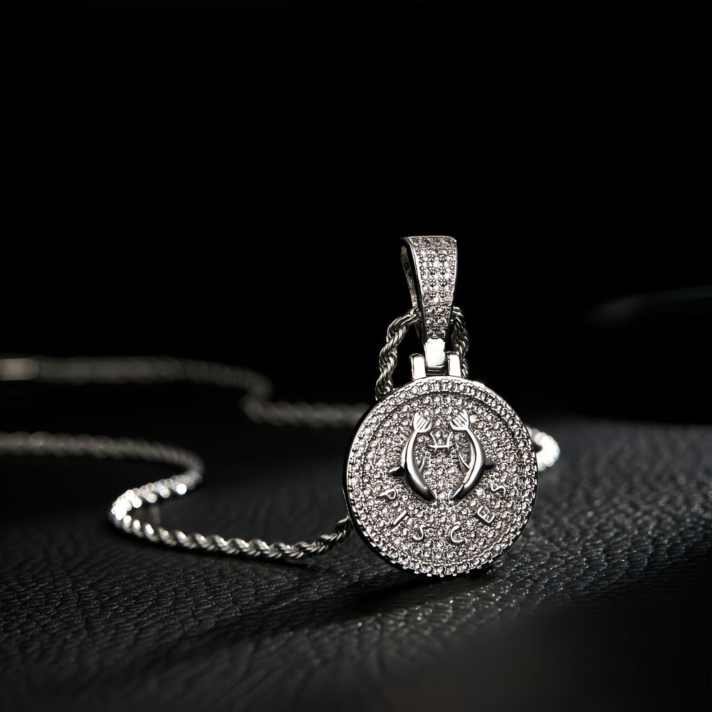 14k Gold Plated Zodiac Coins Necklace