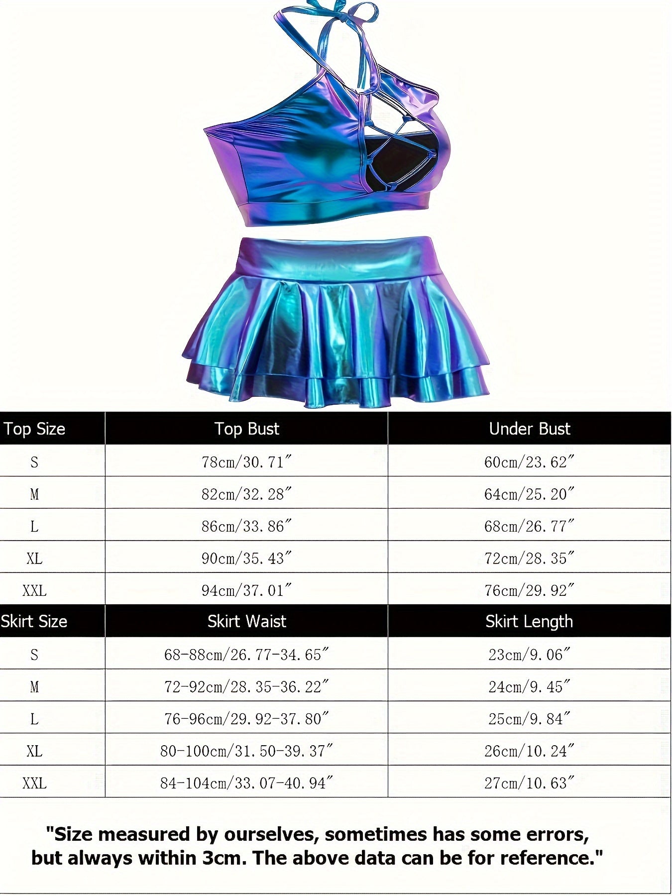 2 Pcs Holographic Alien Laser Fit